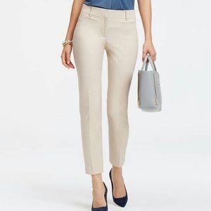 [Ann Taylor] Kate Copped Leg | Khaki | Small